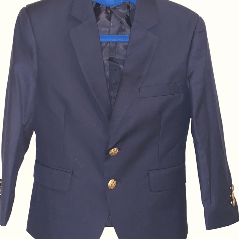Boys sports coat navy